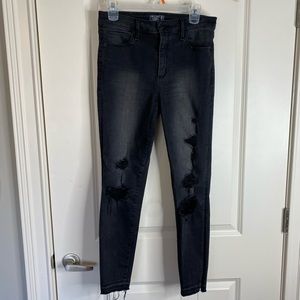 Abercrombie Simone high rise ankle skinny jeans
